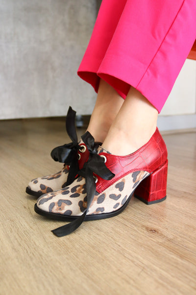 Zapato Chloe Rojo